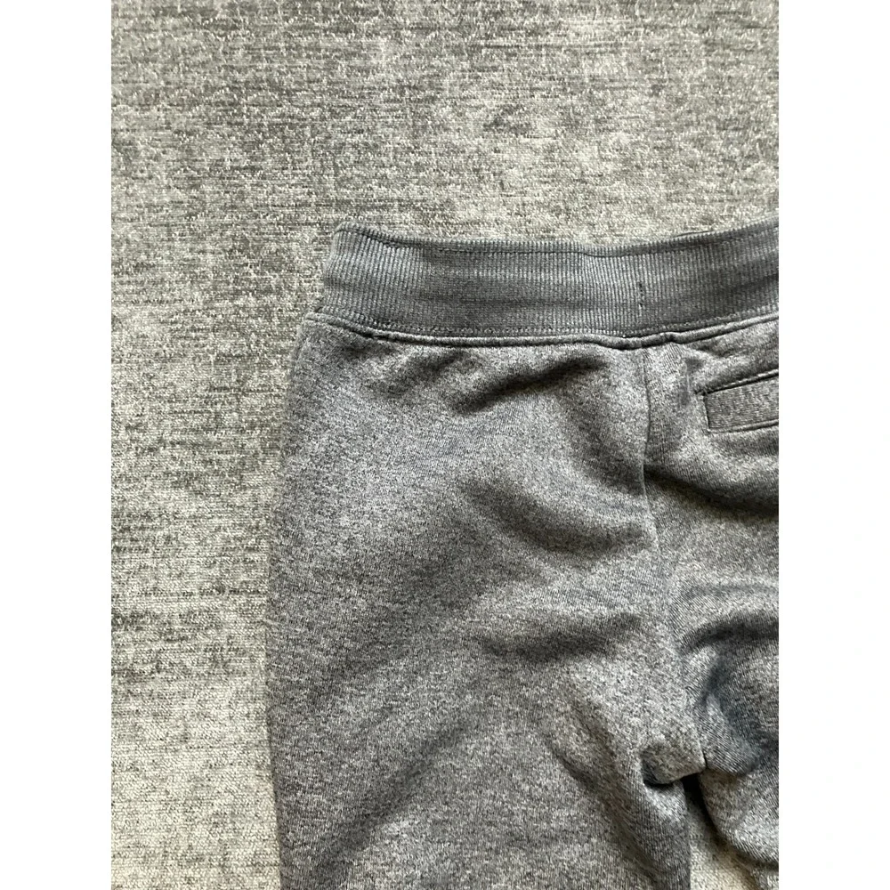 Hurley Nike Dri-FIT Solar Jogger Pants Boys Small 5 Gray Heather Tapered Zipper
